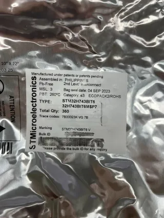 STM32H743BIT6 p1