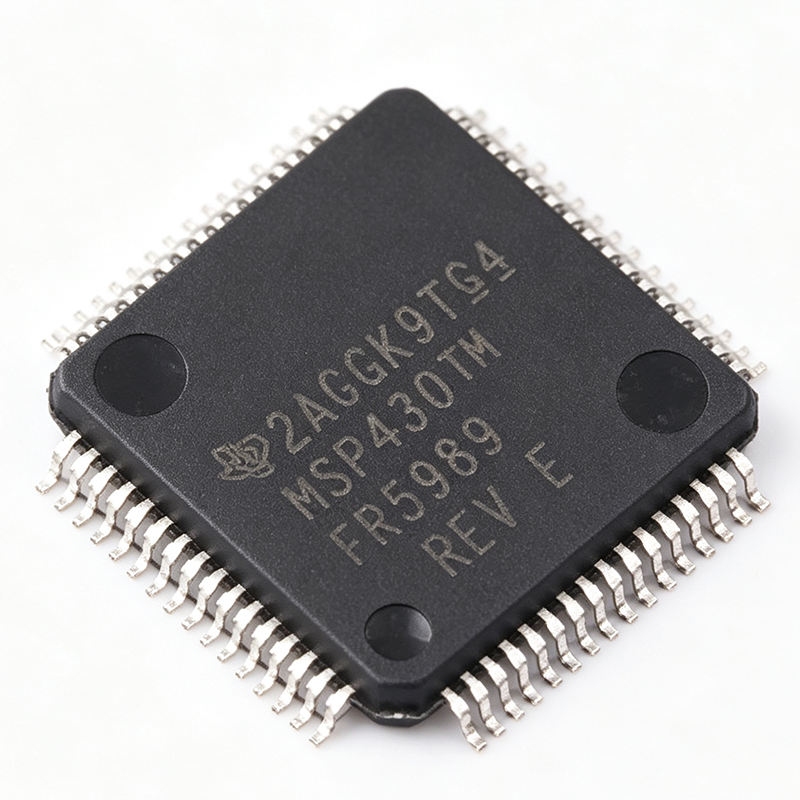 MSP430FR5989IPMR - 128KB FRAM 16MHz Rotary Sensing MCU | TI