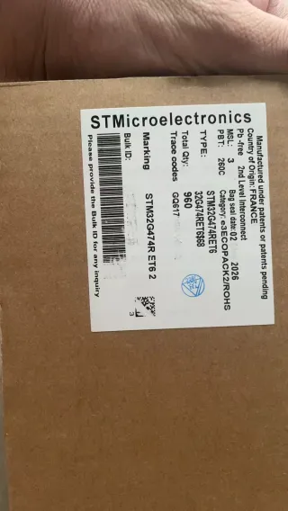 STM32G474RET6 p1
