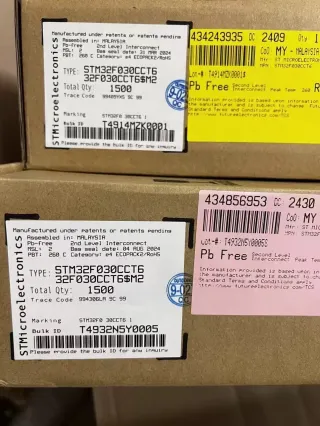 STM32F030CCT6 p1